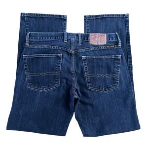 Lucky Brand 221 Original Straight Jeans Mens 32 Denim Medium Wash Classic Fit